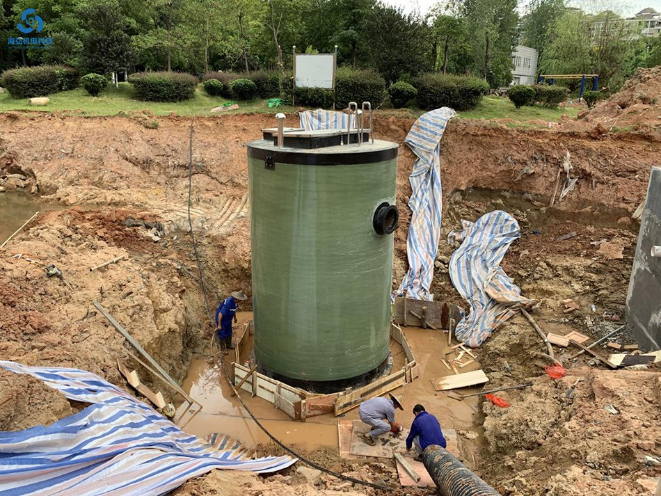 玻璃鋼一體化泵站