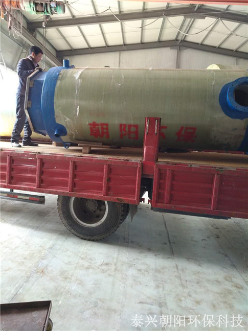 雨污水廢水合流泵站 污泥一體化預(yù)制泵站